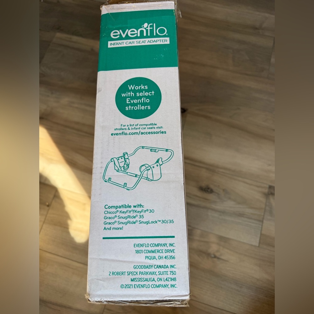 Evenflo Pivot Xpand Adapter for Perego Infant Car Seats, Graco, Chicco, and Peg - Picture 11 of 13